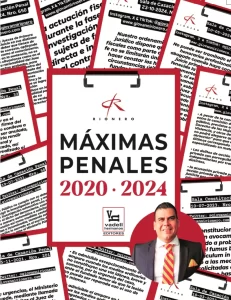 Portada Revista Máximas Penales 2020-2024
